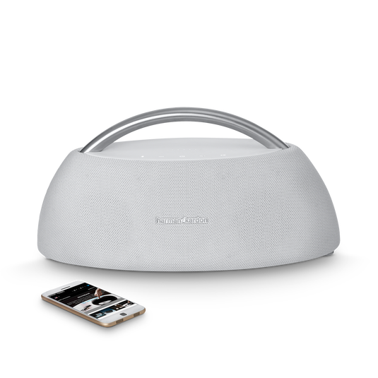 Go + Play - White - Portable Bluetooth Speaker - Detailshot 1 image number null