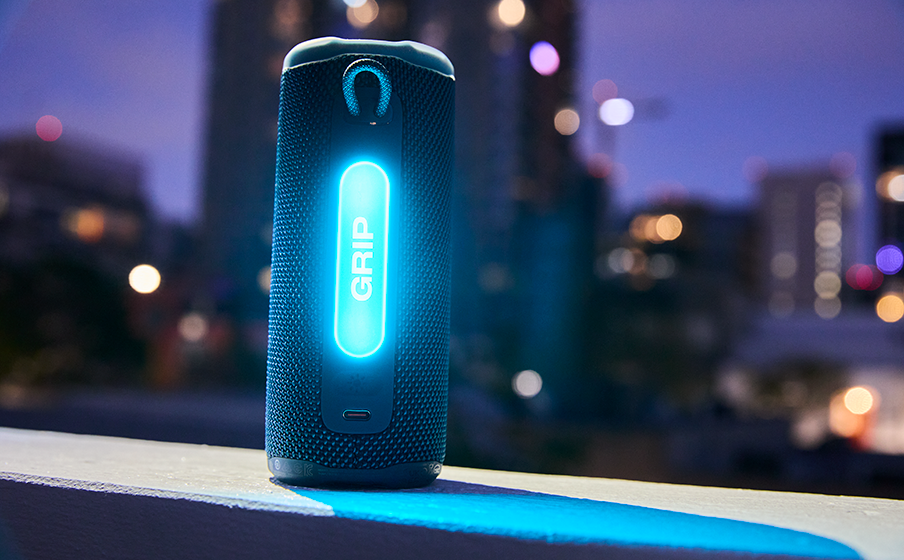 JBL Grip | Compact Bluetooth speaker with bold JBL Pro Sound and