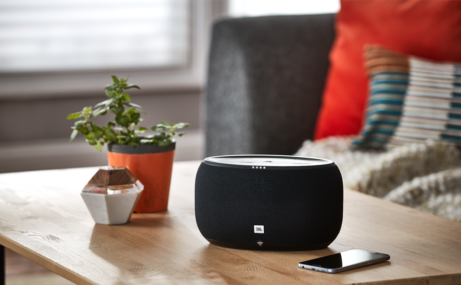 Shop | JBL Link 300 Voice Activated Speaker - Black (LINK300BLK)