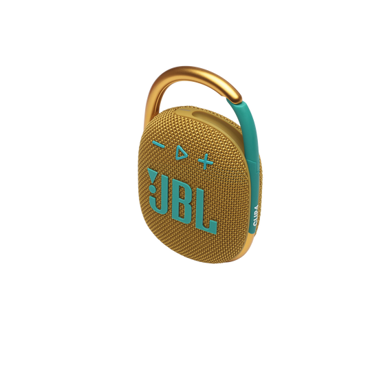 JBL Clip 4 - Yellow - Ultra-portable Waterproof Speaker - Detailshot 2 image number null