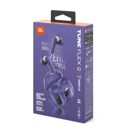 JBL Tune Flex 2 Ghost Edition | True Wireless Noise Cancelling Earbuds