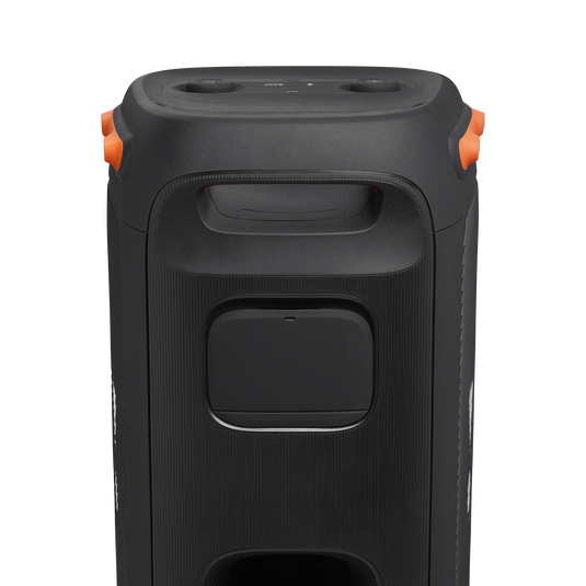 JBL Partybox 110 - Black - Portable party speaker with 160W powerful sound, built-in lights and splashproof design. - Detailshot 8 image number null