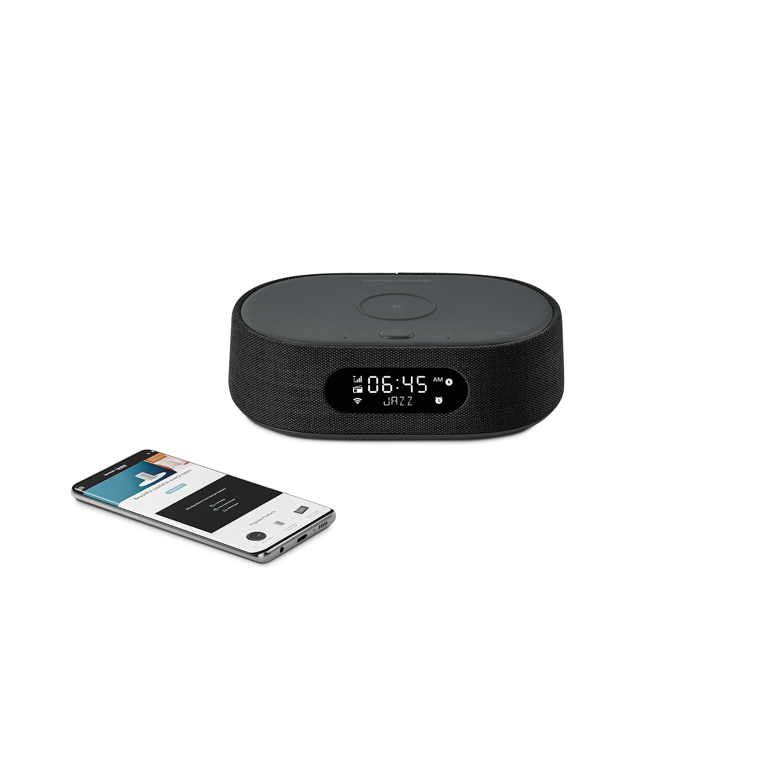 Harman Kardon Citation Oasis Voice Controlled Speaker With Dab Dab Radio And Wireless Phone Charging